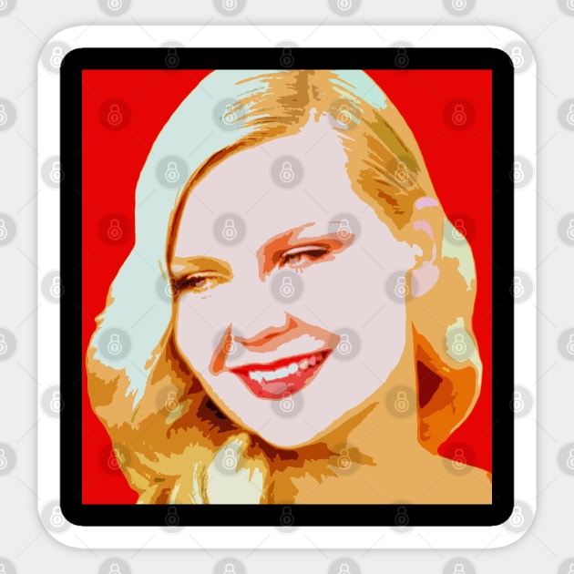 kirsten dunst Sticker by oryan80